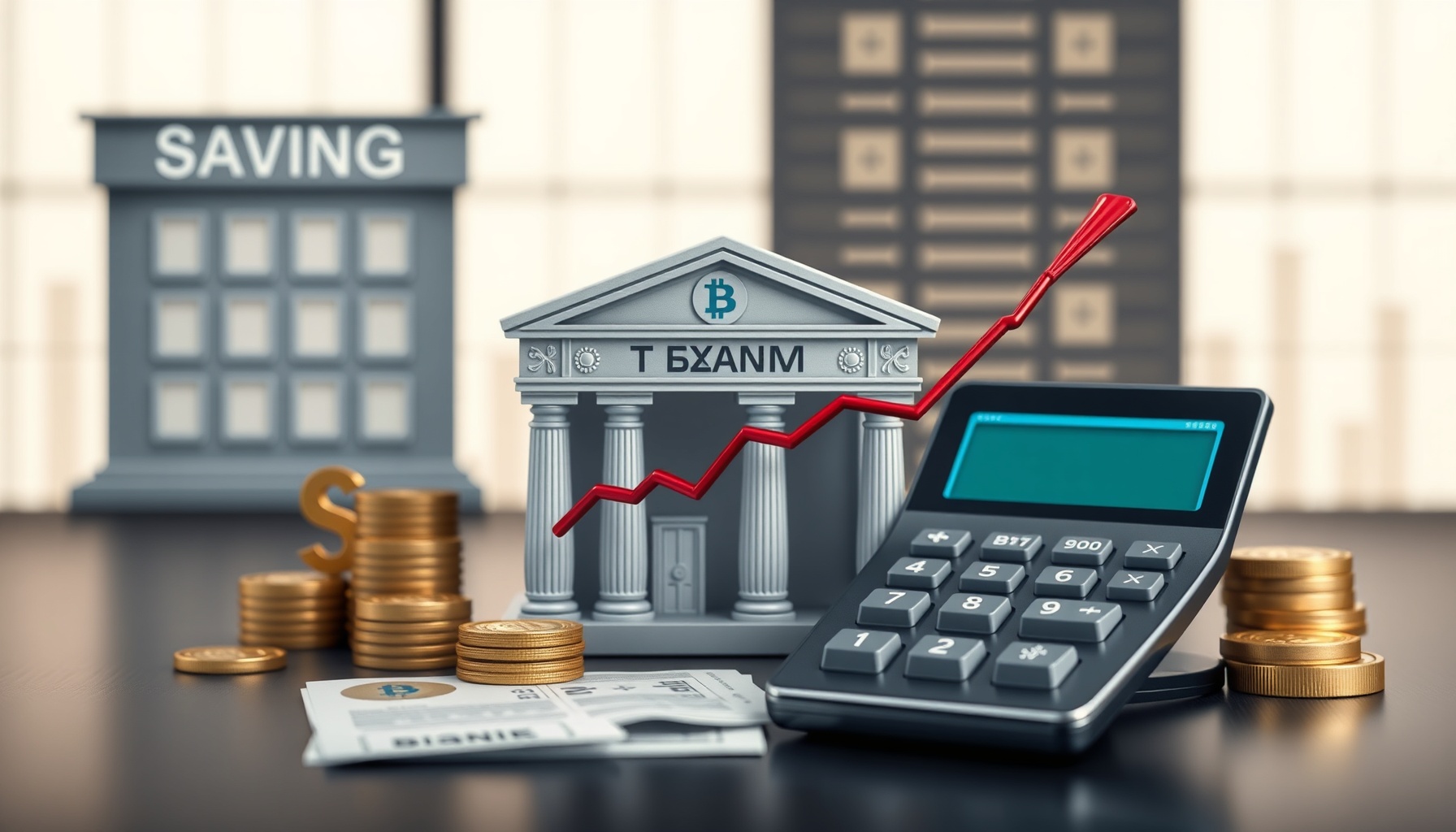 Doradca bankowy ocenia dokumenty finansowe klienta podczas rozmowy.